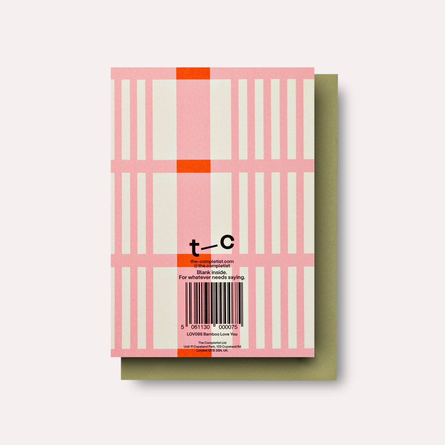 Bamboo Love You Card