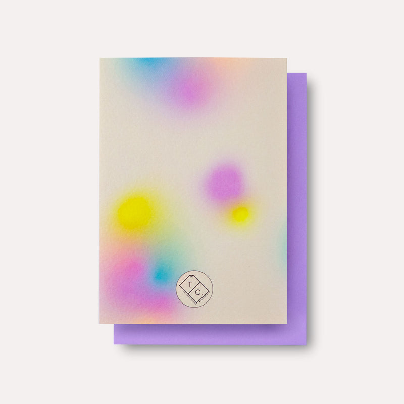 Gradient Baby Card
