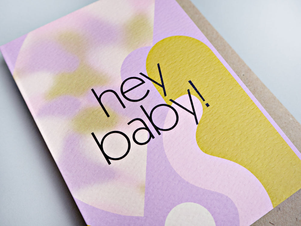 Superbloom Baby Card