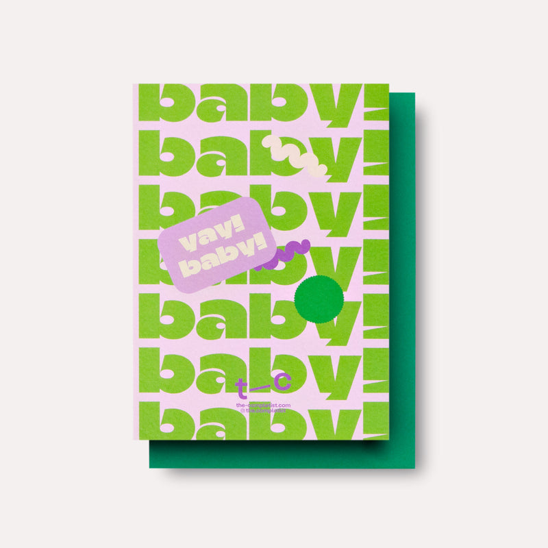 Dusk Baby Card