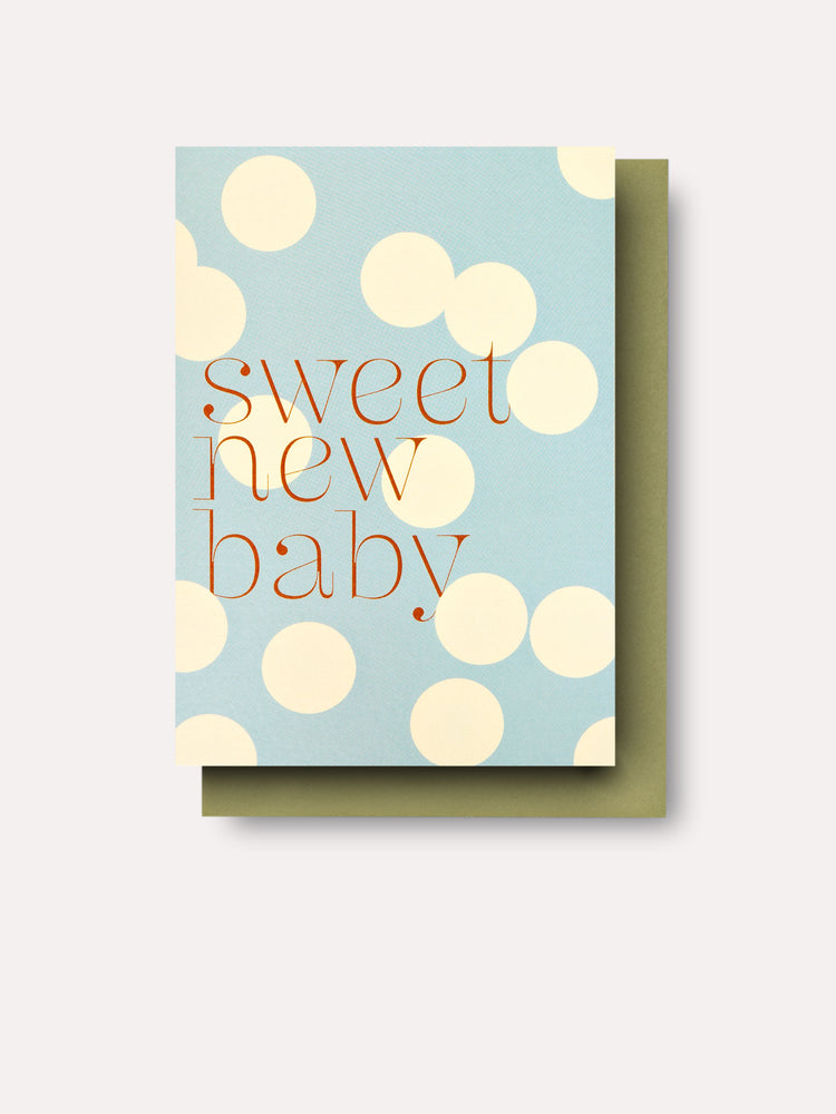 Confetti New Baby Card