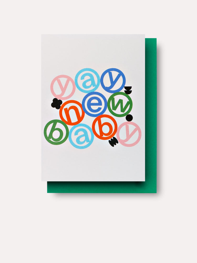 Ivy New Baby Card