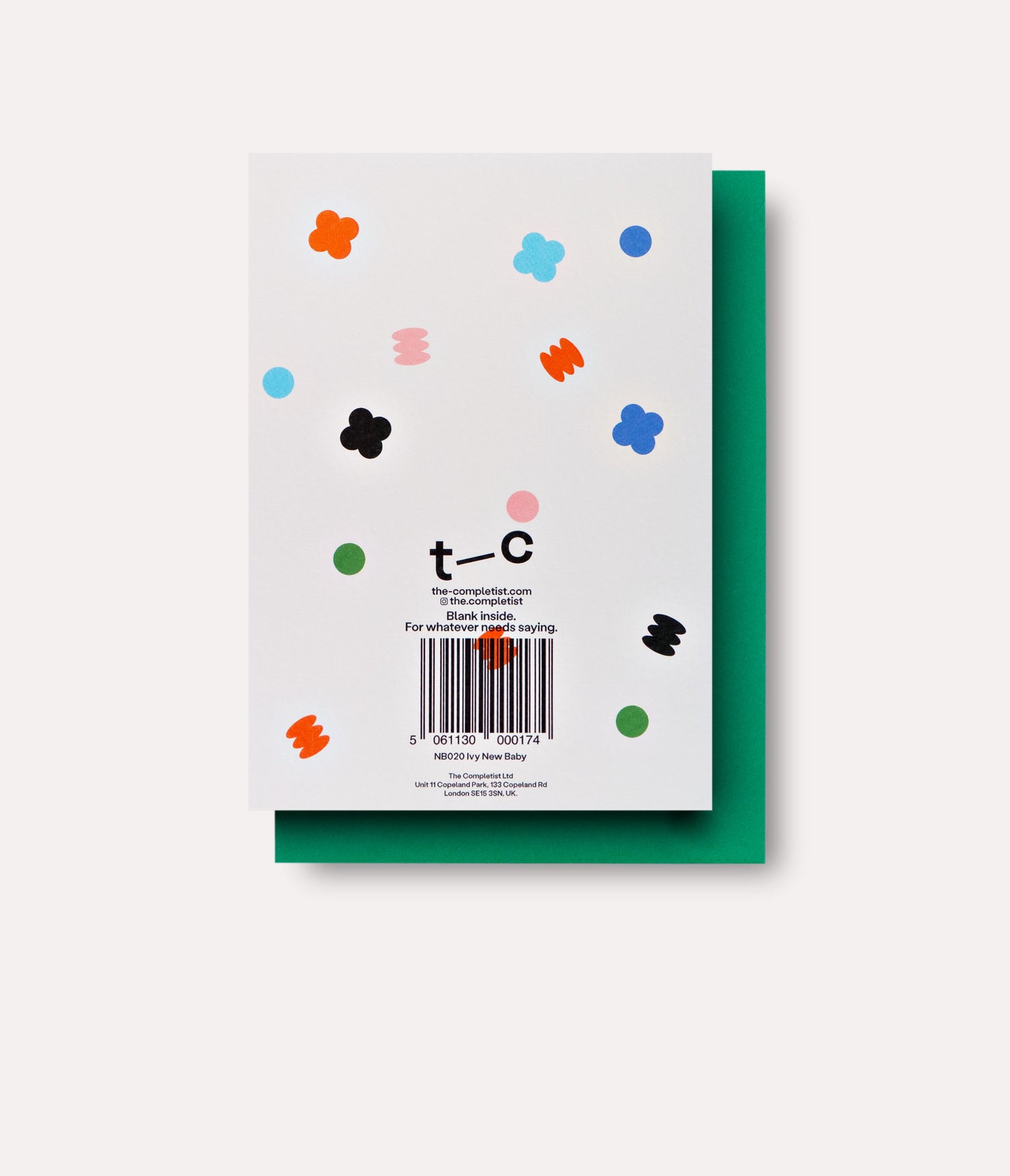 Ivy New Baby Card
