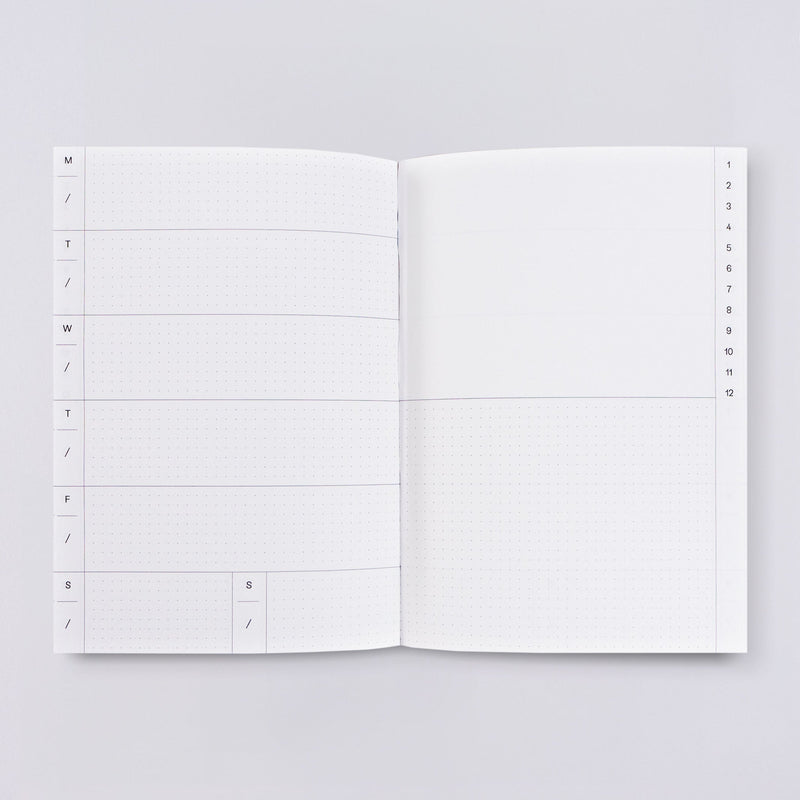 The Completist Osaka Undated Weekly Planner