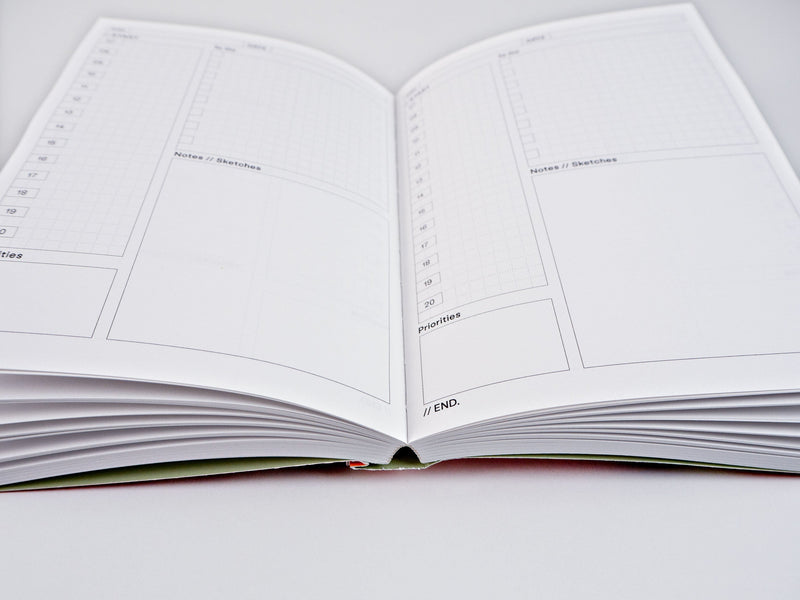 The Completist Hildy Undated Daily Planner Book