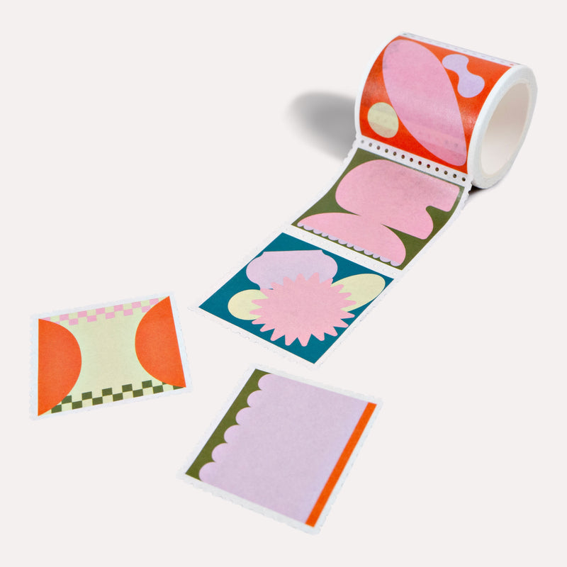 Seoul Mix Giant Stamp Washi Tape