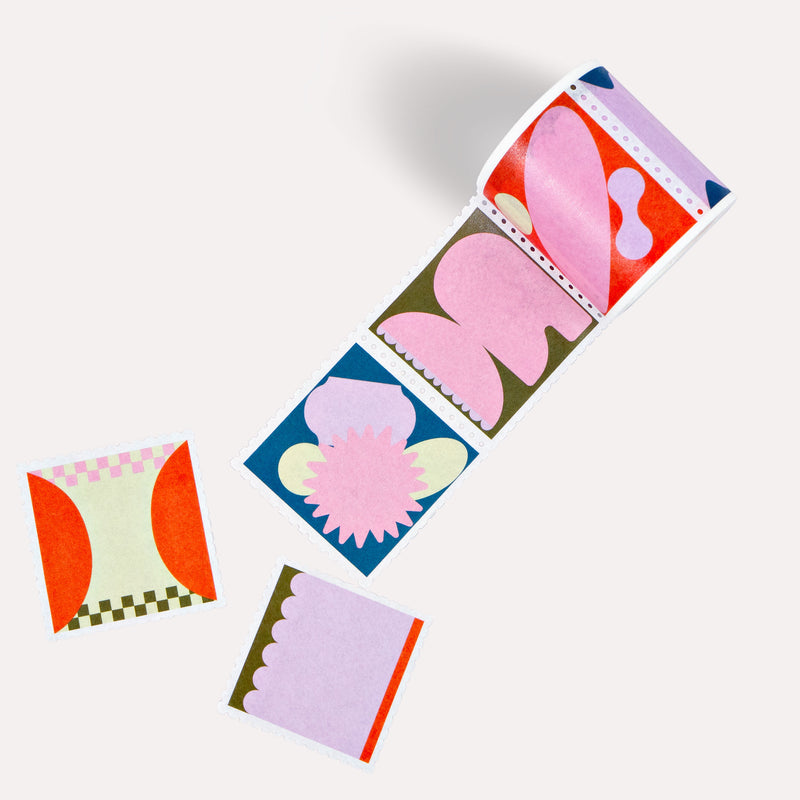 Seoul Mix Giant Stamp Washi Tape