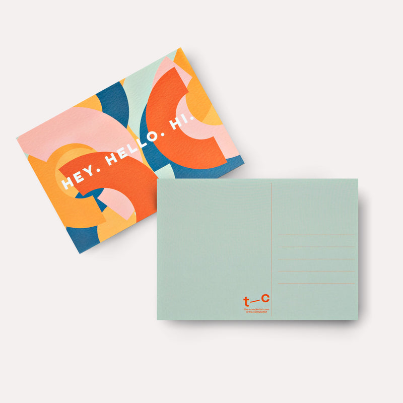 Circles Postcard