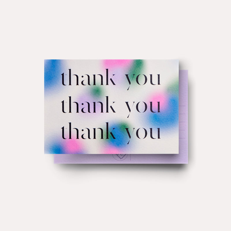 Gradient Postcard