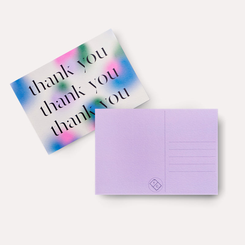 Gradient Postcard