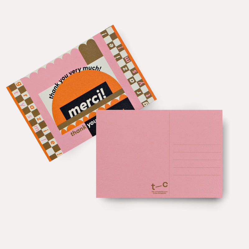 Ginger Postcard
