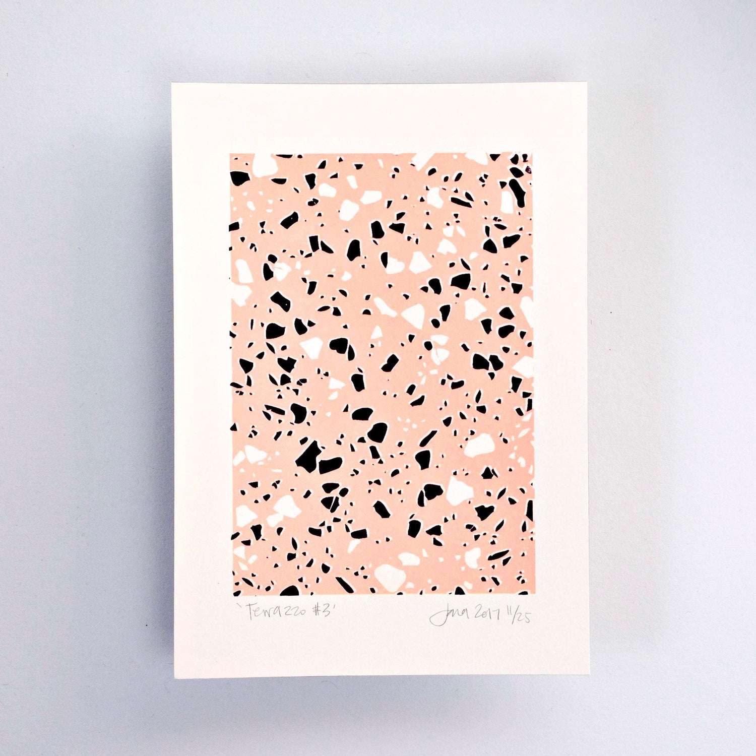 The Completist Terrazzo #3 Limited Edition Screen Print