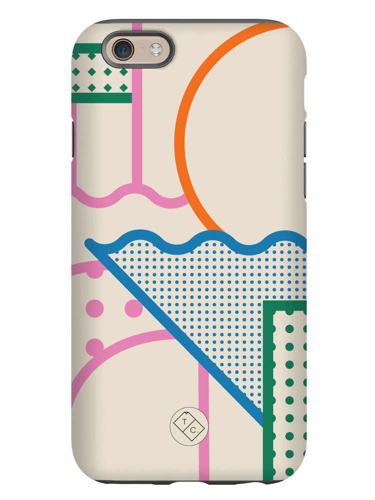 The Completist algebra phone case
