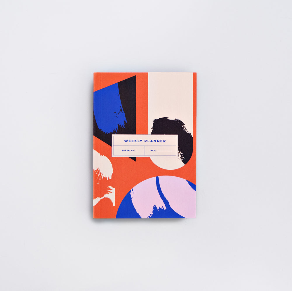 Bowery A6 Pocket Undated Weekly Planner