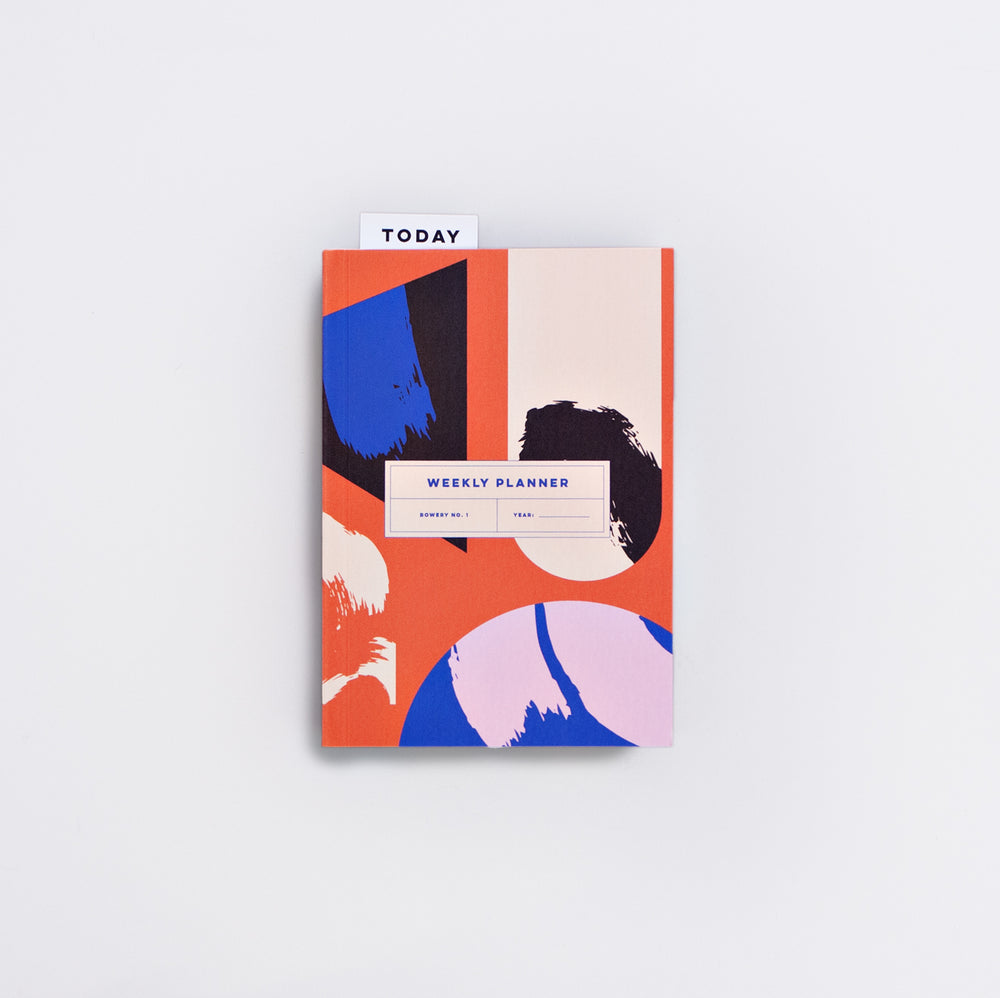 Bowery A6 Pocket Undated Weekly Planner
