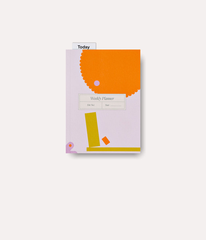 Fete A6 Pocket Undated Weekly Planner