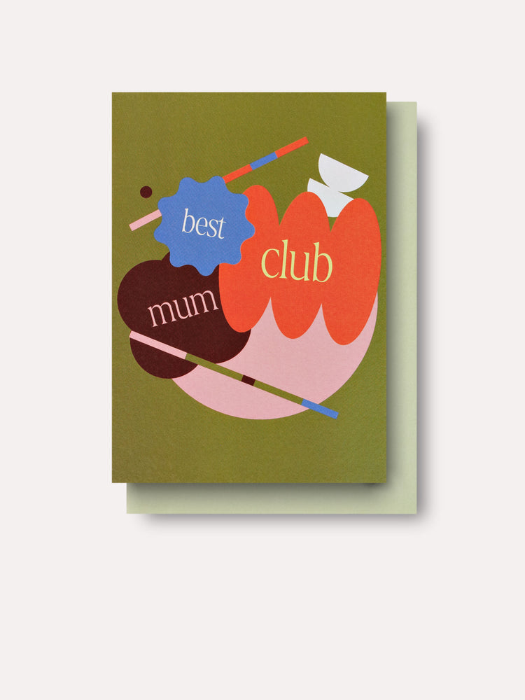 Minty Best Mum Card