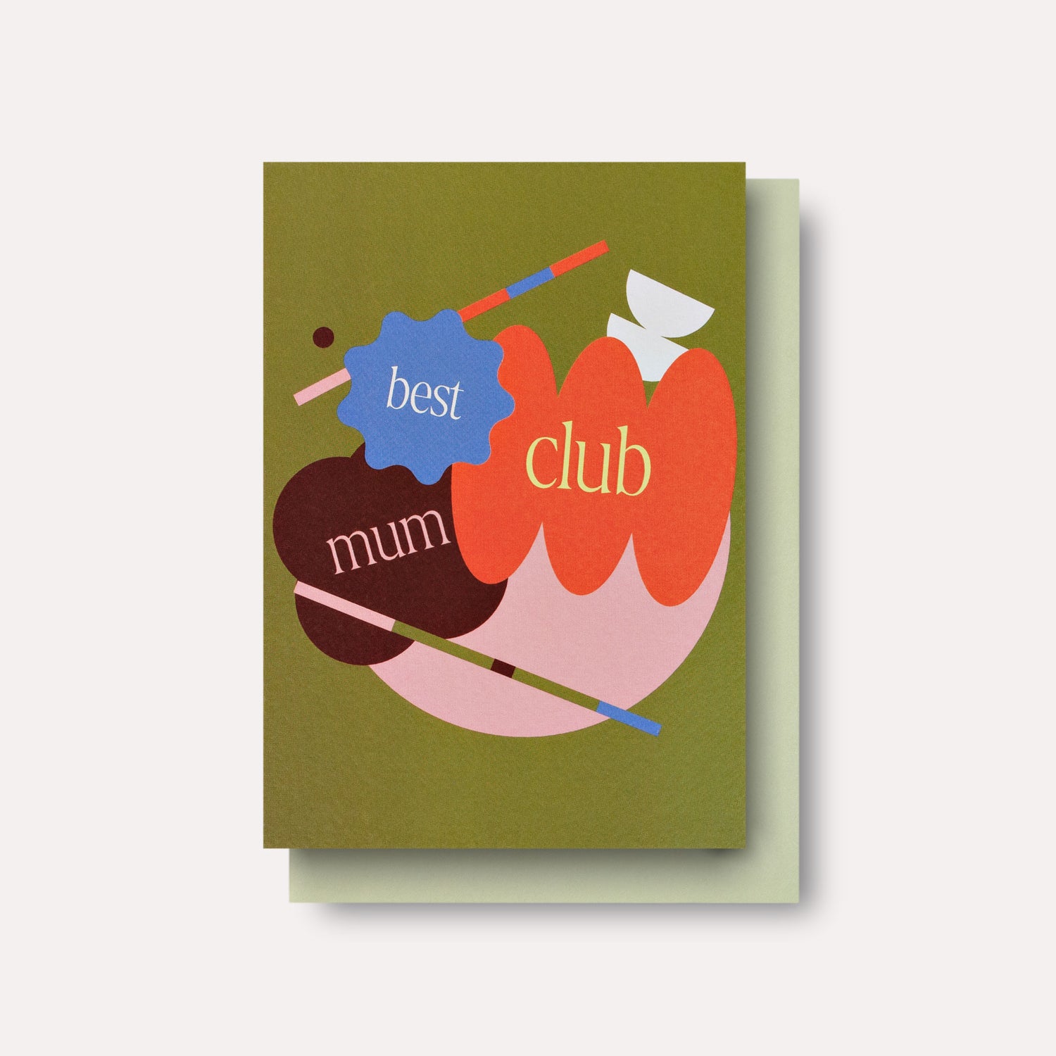 Minty Best Mum Card