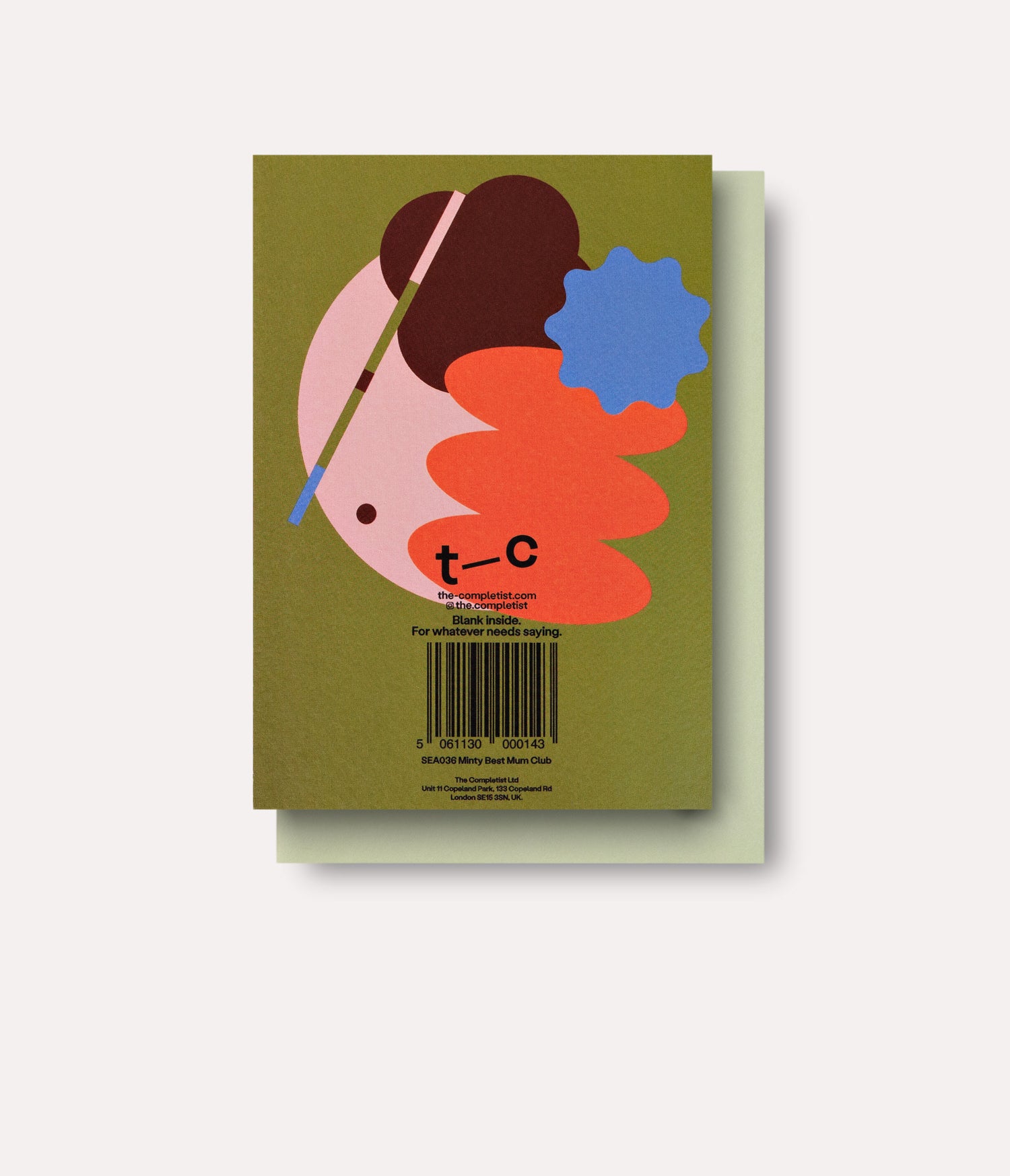 Minty Best Mum Card