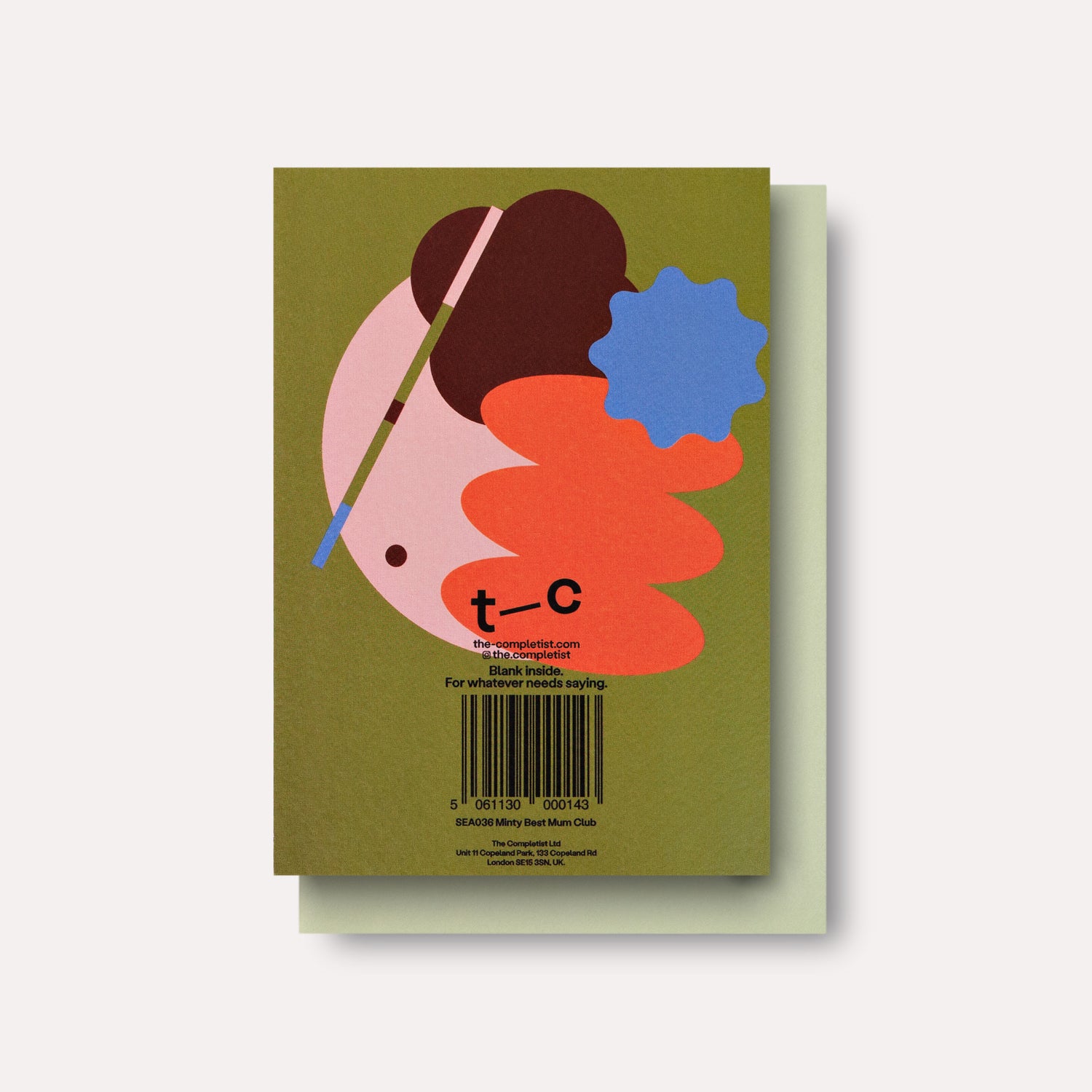 Minty Best Mum Card