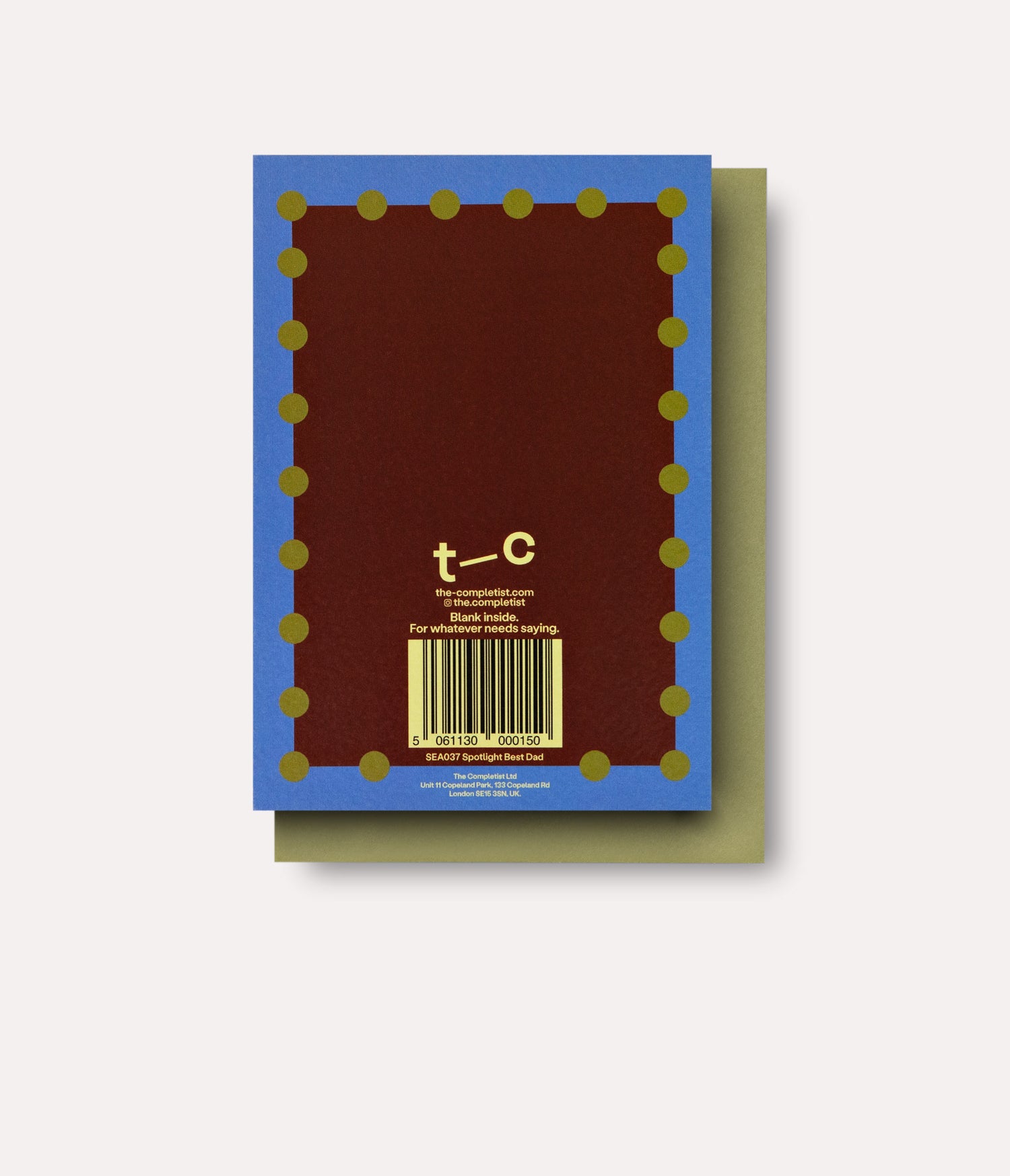 Spotlight Best Dad Card