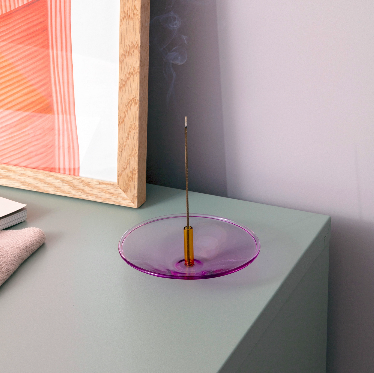 Float Glass Incense Holder