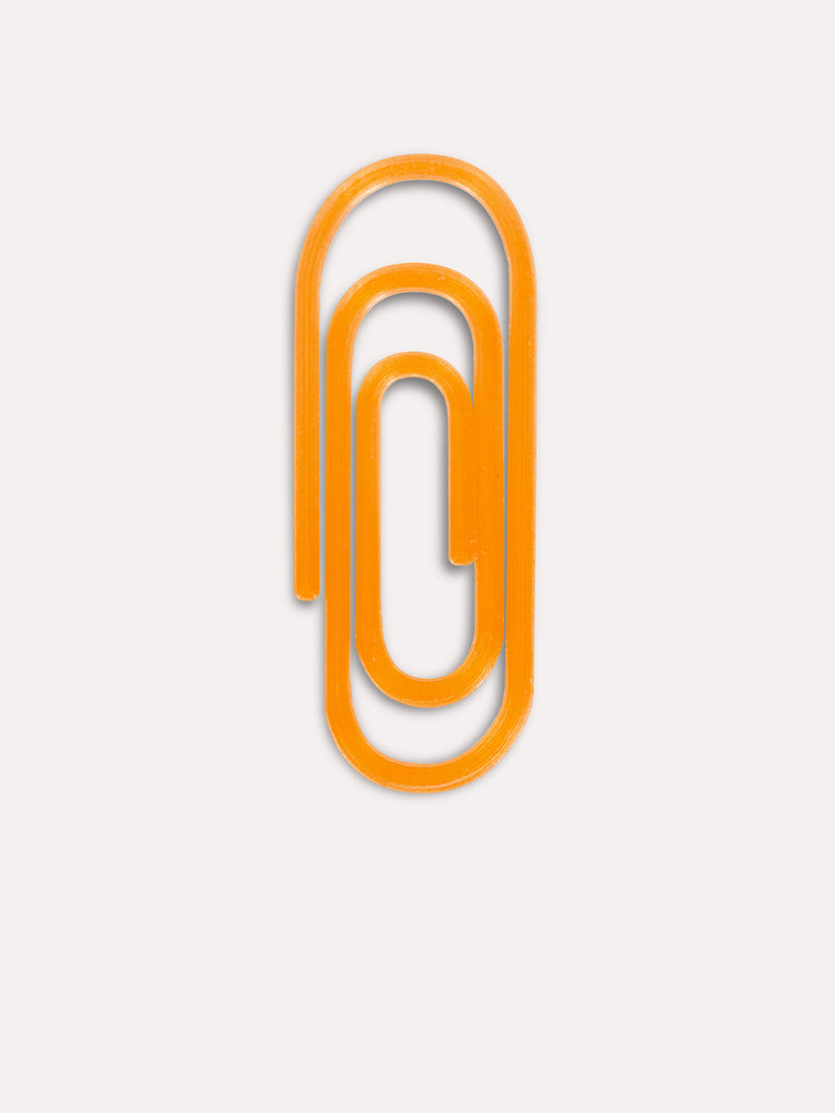 Paperclip Translucent 3D Printed Bookmark