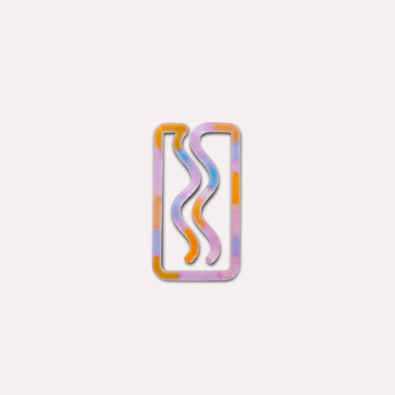 Mini Miami Translucent 3D Printed Bookmark
