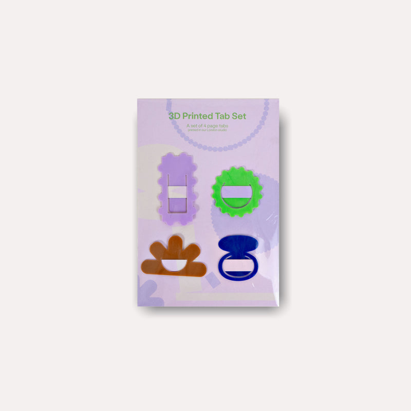 Solid Colour Tab Set