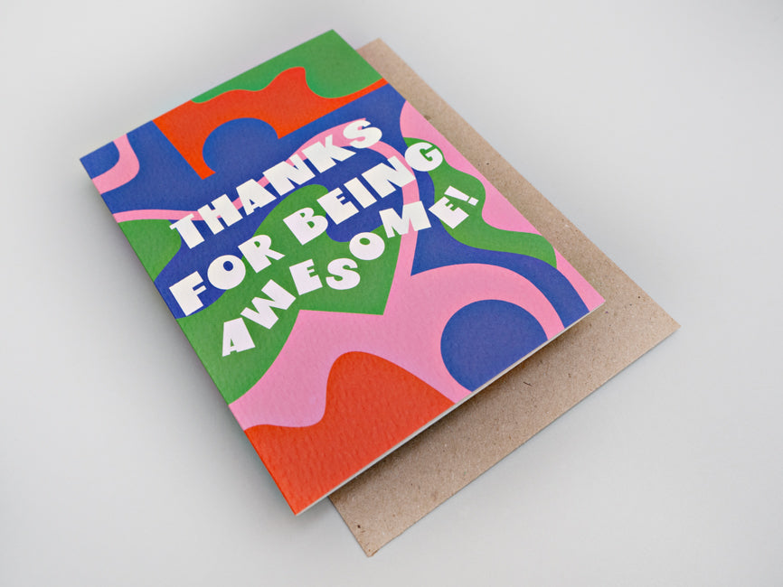 Juno Thanks Awesome Card