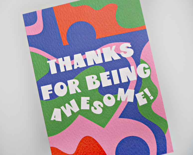 Juno Thanks Awesome Card