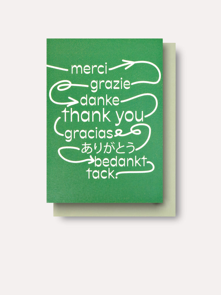 Wanderlust Thank You Card