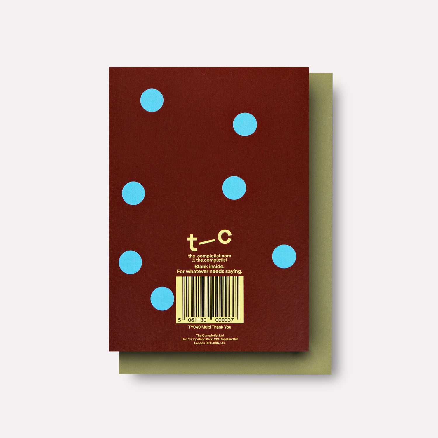 Multi Thank You Card