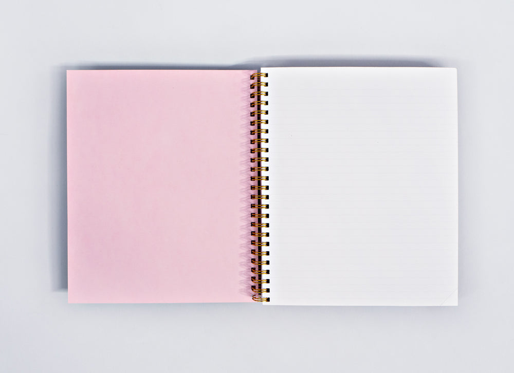 A5 Spiral Notepad Andalucia Print, Spiral Notebook A5
