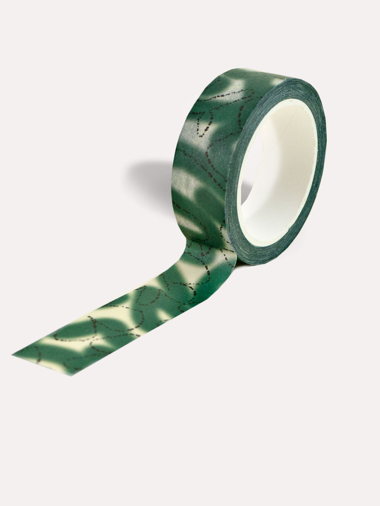 Spray Flower Washi Tape