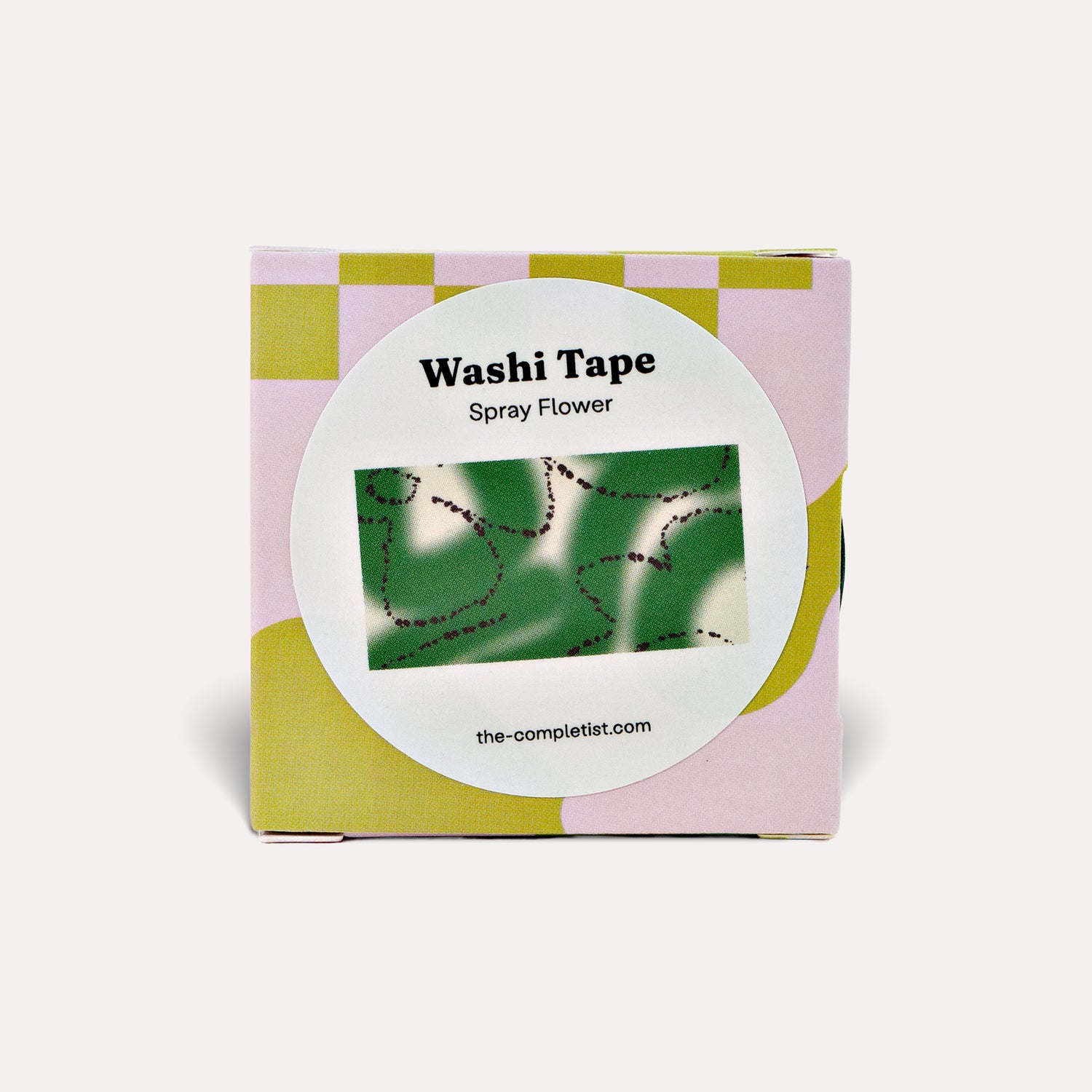 Spray Flower Washi Tape