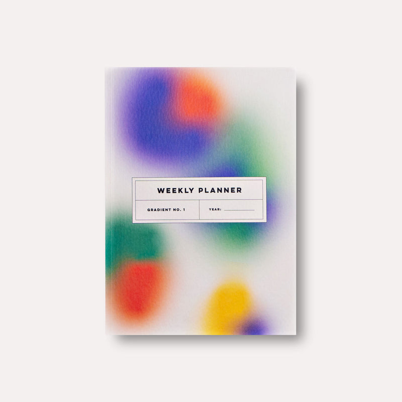 Gradient Undated Weekly Planner