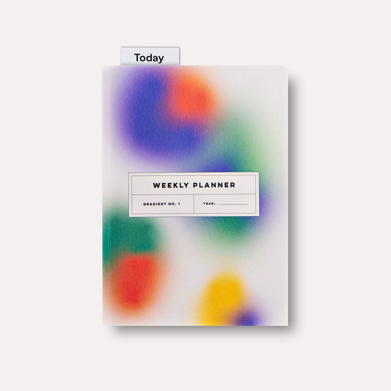 Gradient Undated Weekly Planner