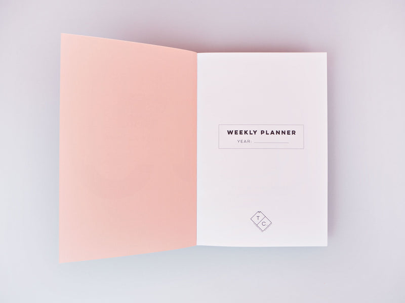 The Completist Bristol Undated Weekly Planner Book