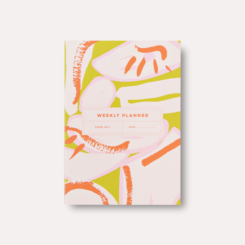 Capri Undated Weekly Planner