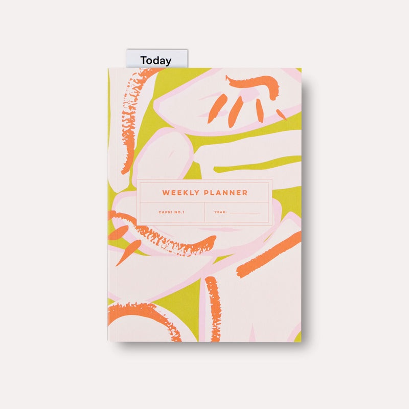 Capri Undated Weekly Planner
