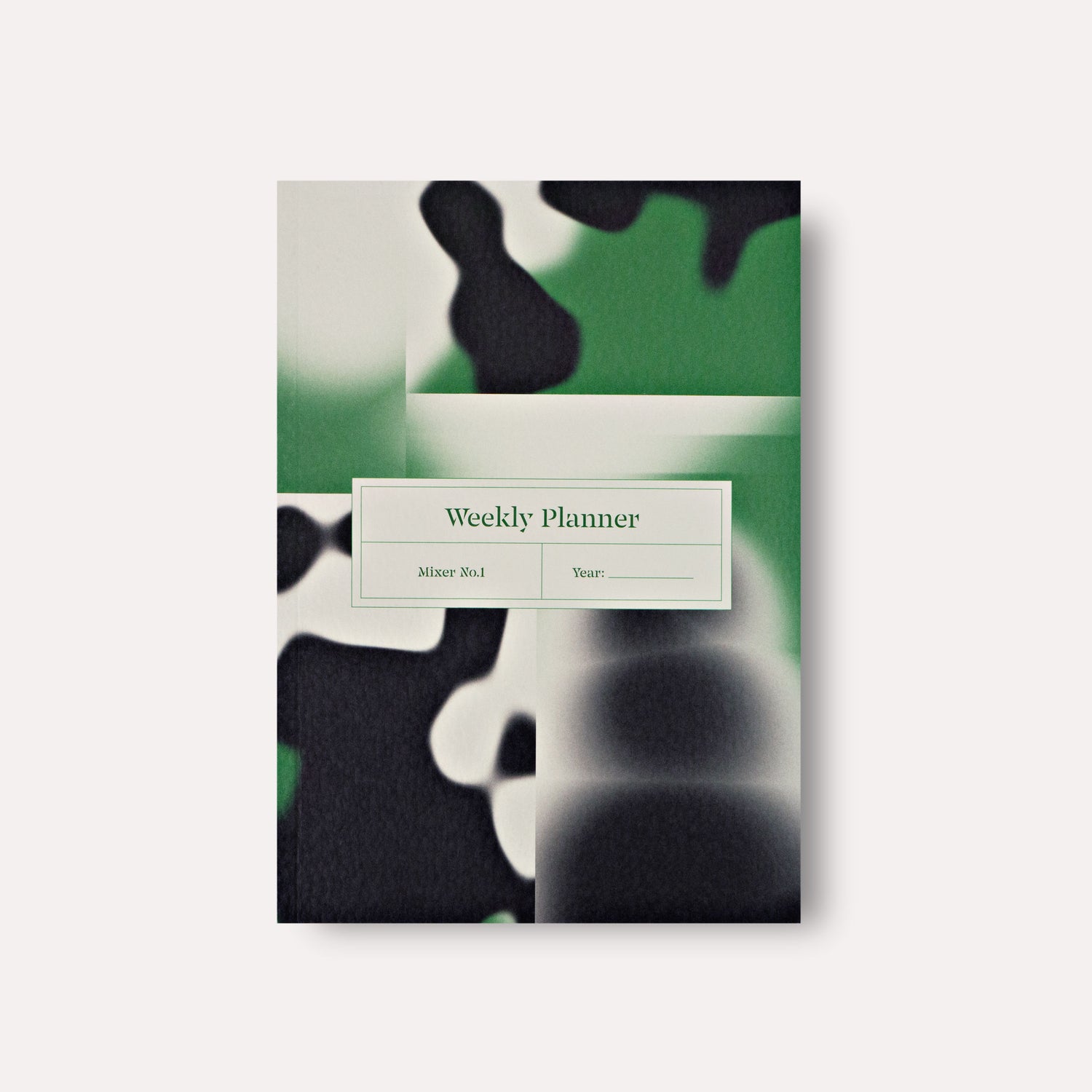 Mixer Undated Weekly Planner Book