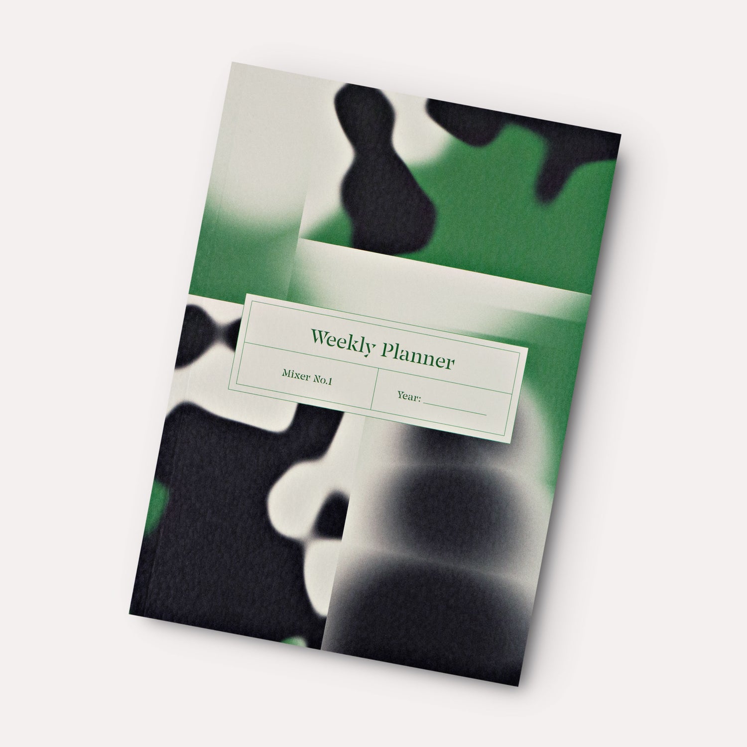 Mixer Undated Weekly Planner Book