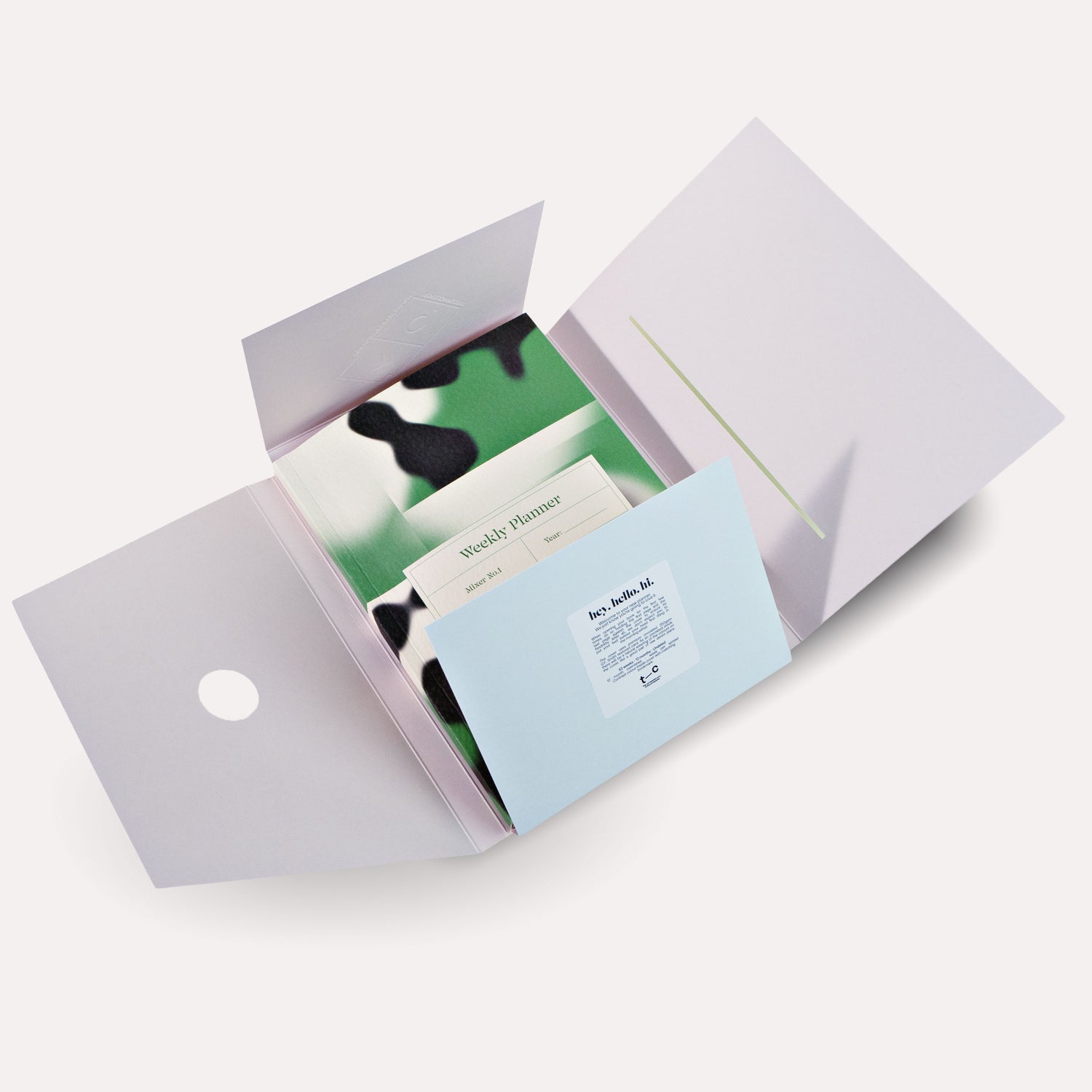 Mixer Undated Weekly Planner Book