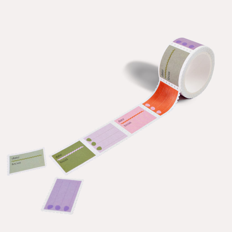 Focus Checklist Stamp Washi