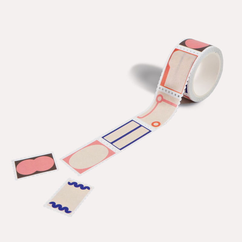 Hinoki Mix Stamp Washi Tape