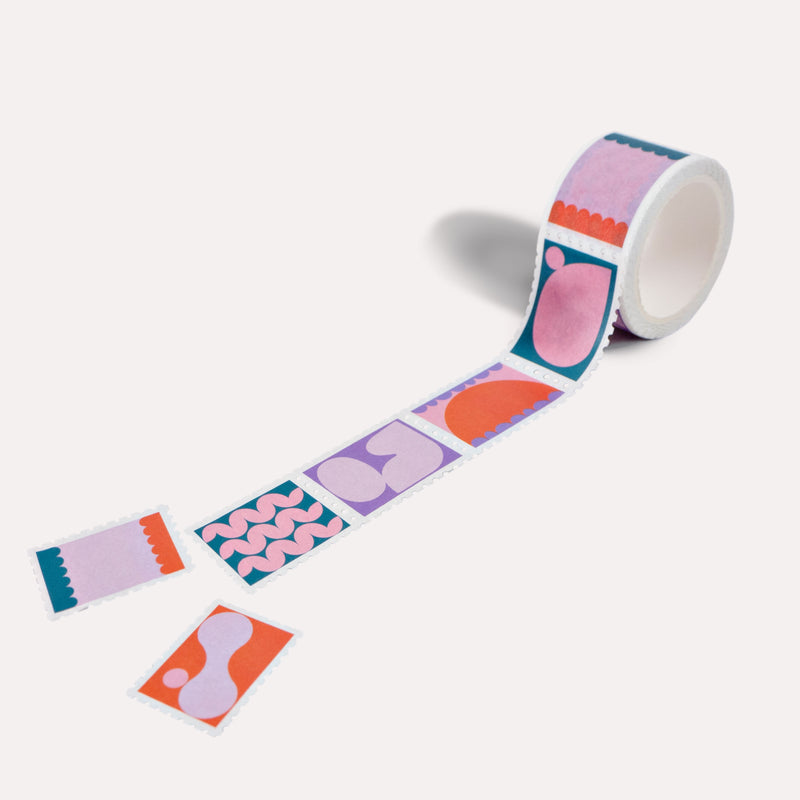 Ginger Mix Stamp Washi Tape