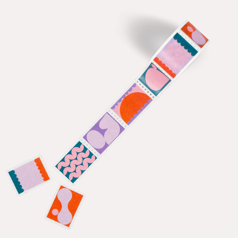 Ginger Mix Stamp Washi Tape