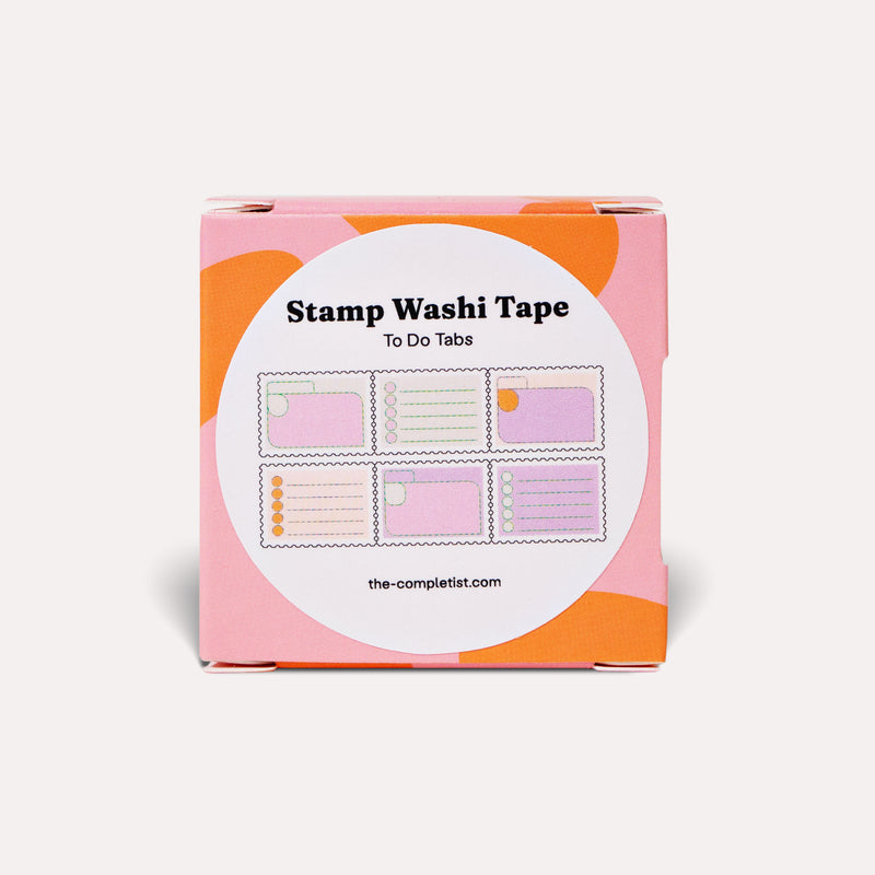 Tabs Mix Stamp Washi Tape