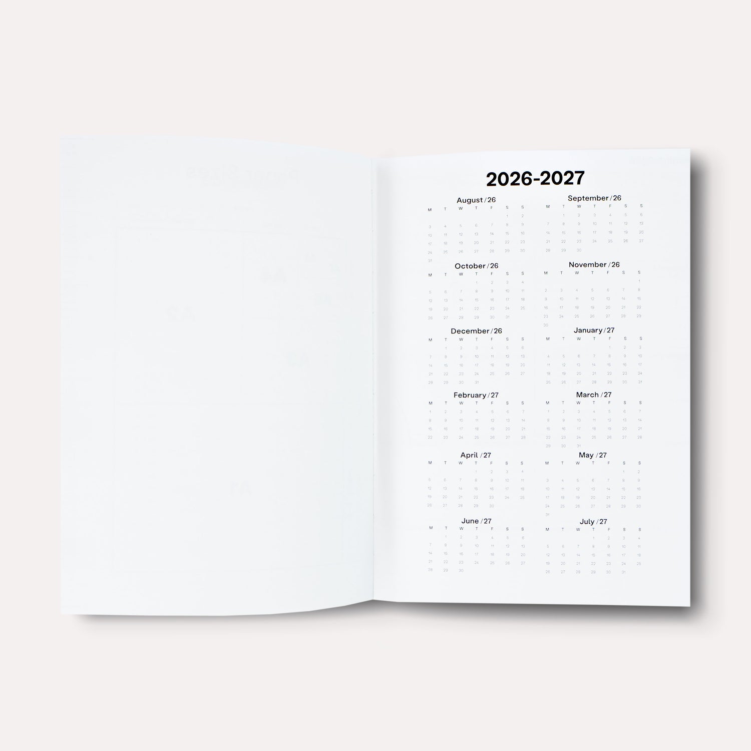 Celine 2026-2027 Academic Weekly Planner Book